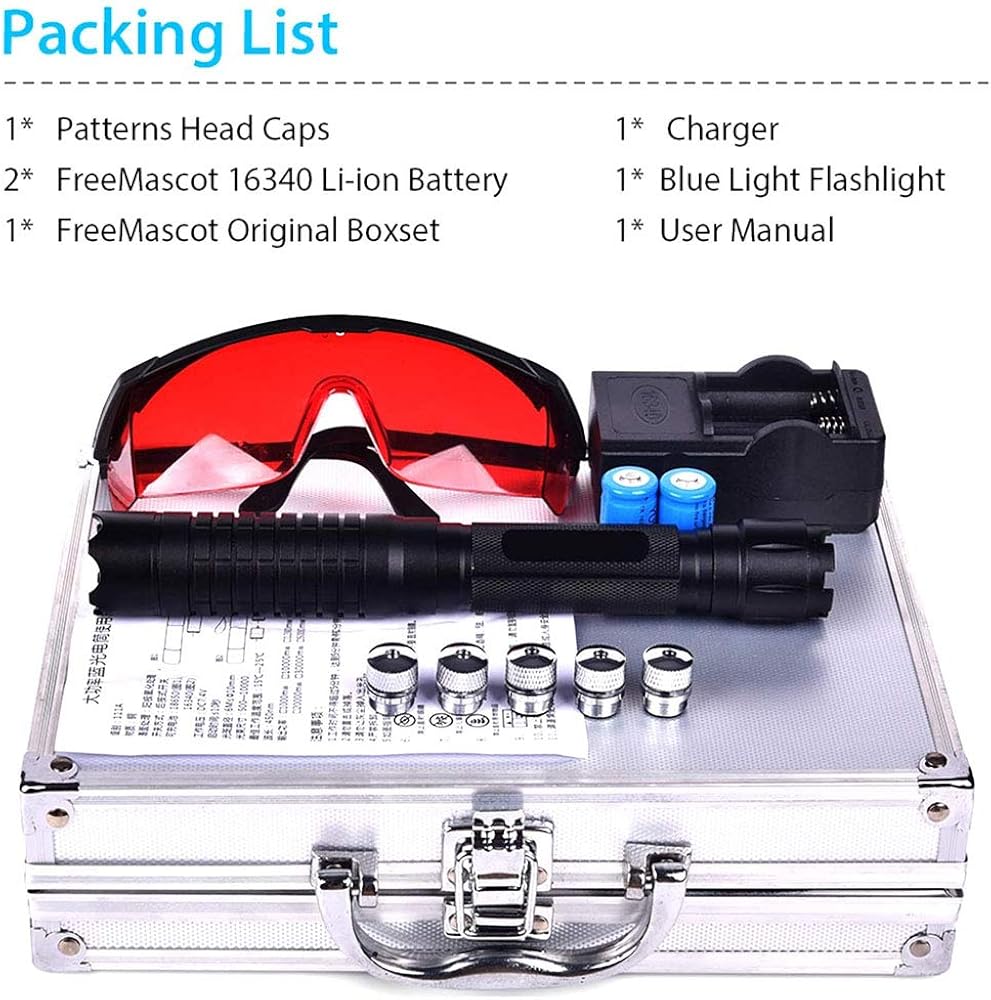 Outdoor Blue Light Flashlight F193804