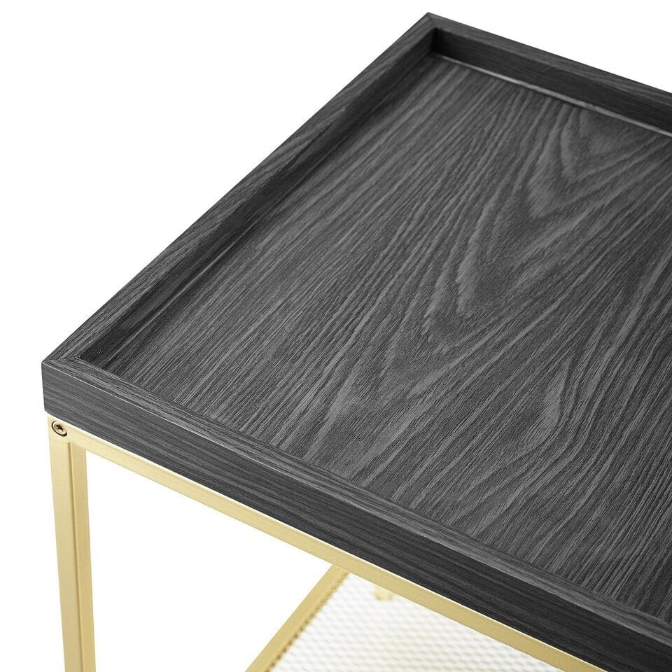 Graphite Square Side Table R163