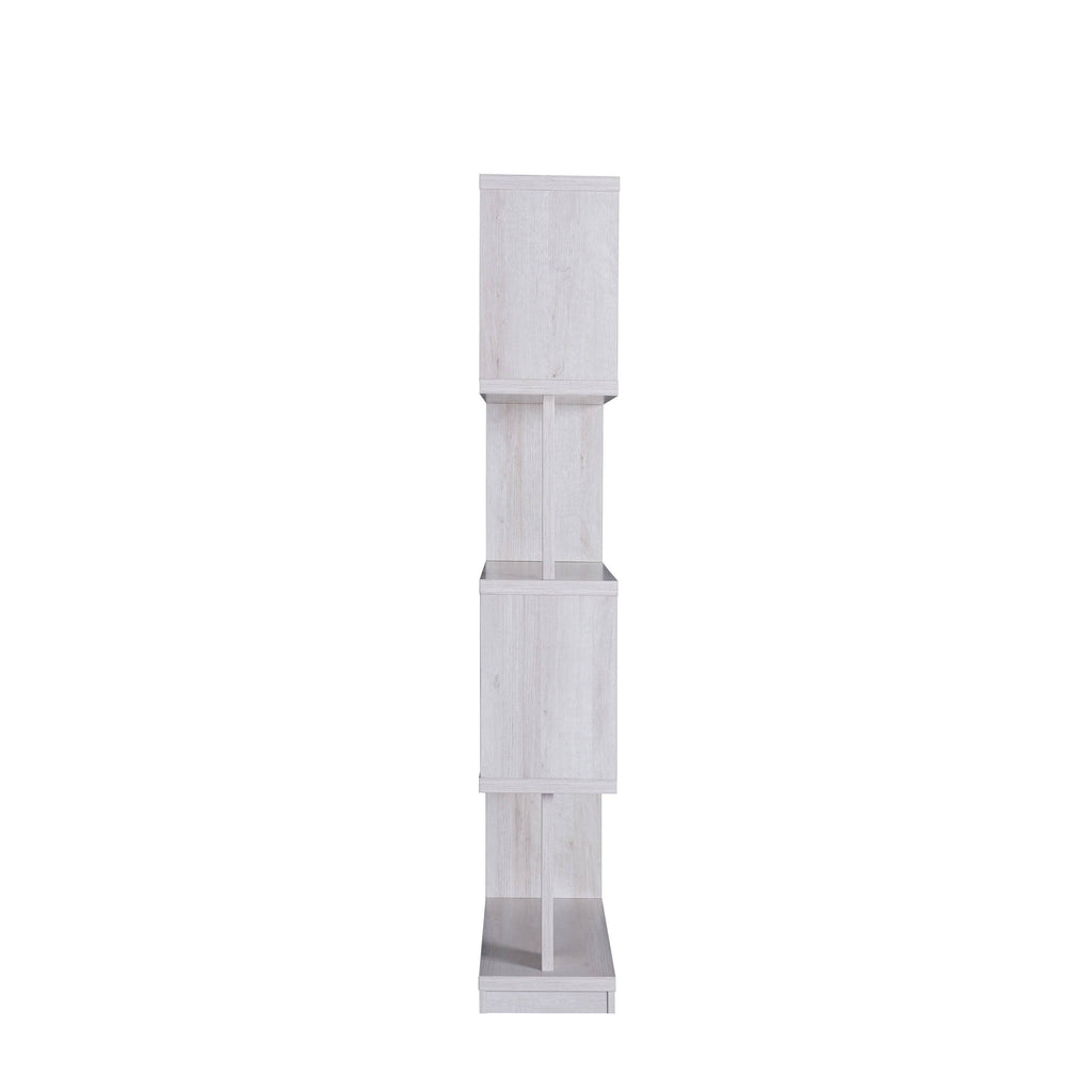 4-Tier Bar Cabinet Cappuccino Brown H6848
