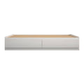 Twin Mates Bed Ivory Oak I85592