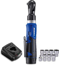 12V Li-ion Cordless 3/8” Ratchet Wrench Tool Kit Pack of 2 J571487