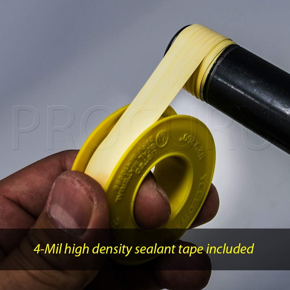 1 OD x 60 Long x 3/4 MIP x 3/4 FIP Gas Flex Line Connector Kit F513