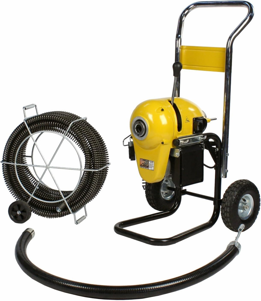 Drain Cleaner Cleaning Machine with 120' Snake Cable B809318