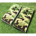 Camo Tournament Cornhole Set Red Brown M8855