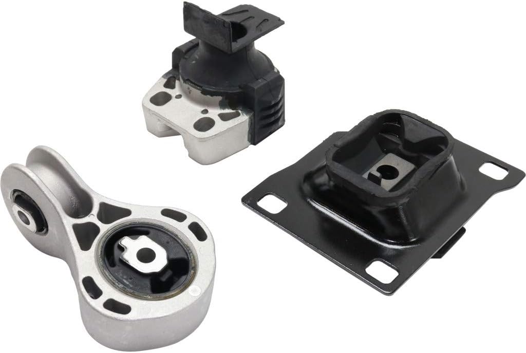 Motor Mount Pack of 2 for Ford Focus Passenger Side Front & Rear T816