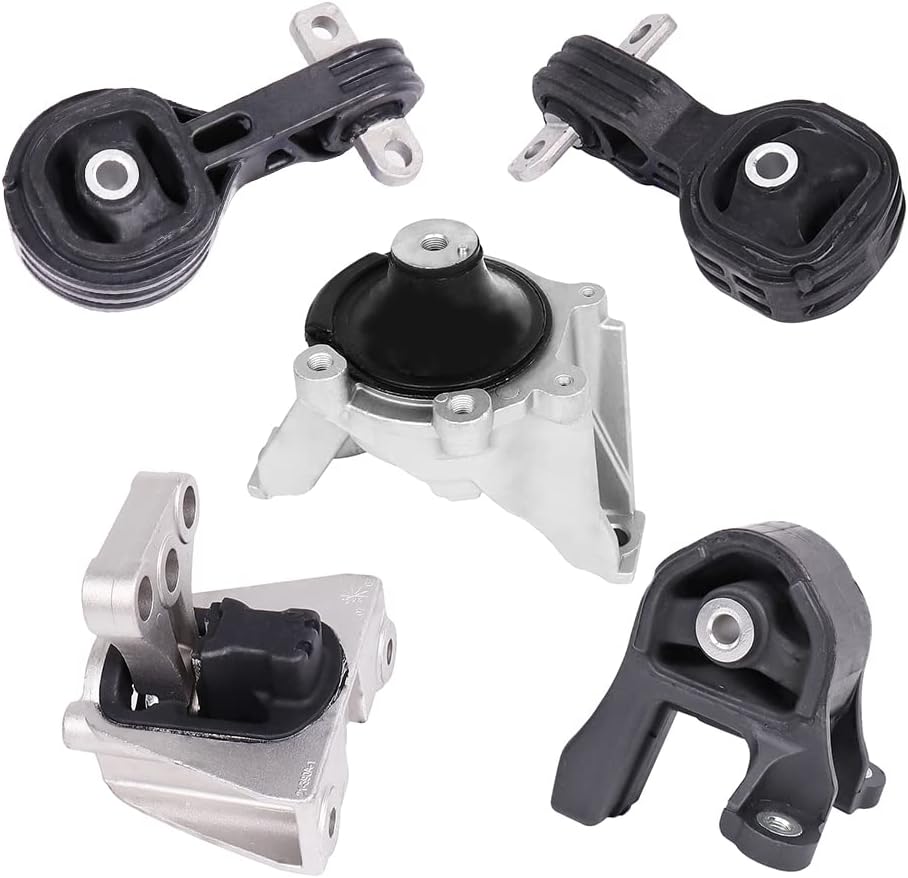 5 PCS Motor Mount Set for Honda CRV 2.4L 4WD J5657