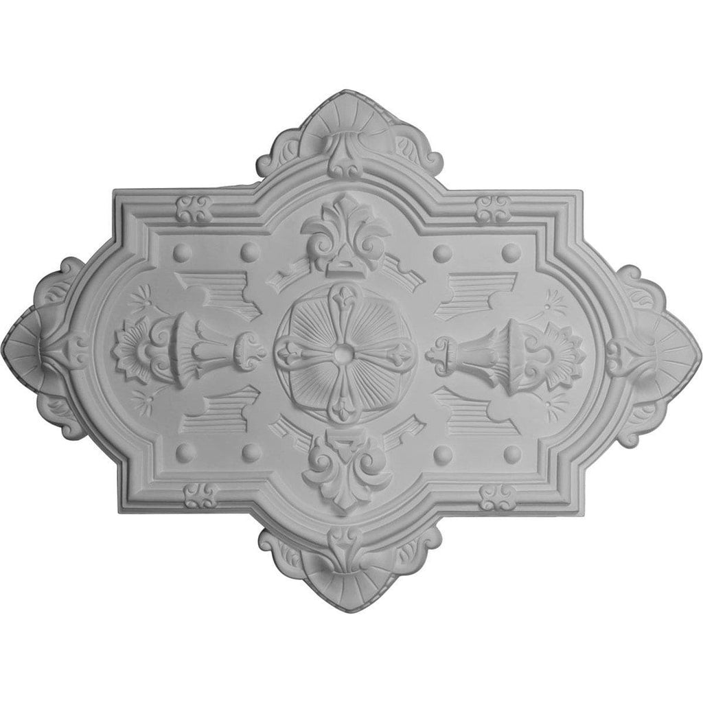 Cathedral Ceiling Medallion, Hand-Painted Mississippi Mud W86117