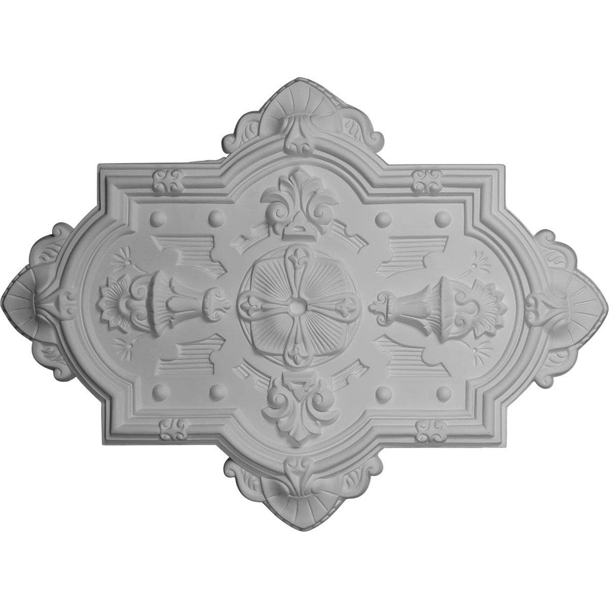 Cathedral Ceiling Medallion, Hand-Painted Mississippi Mud W86117