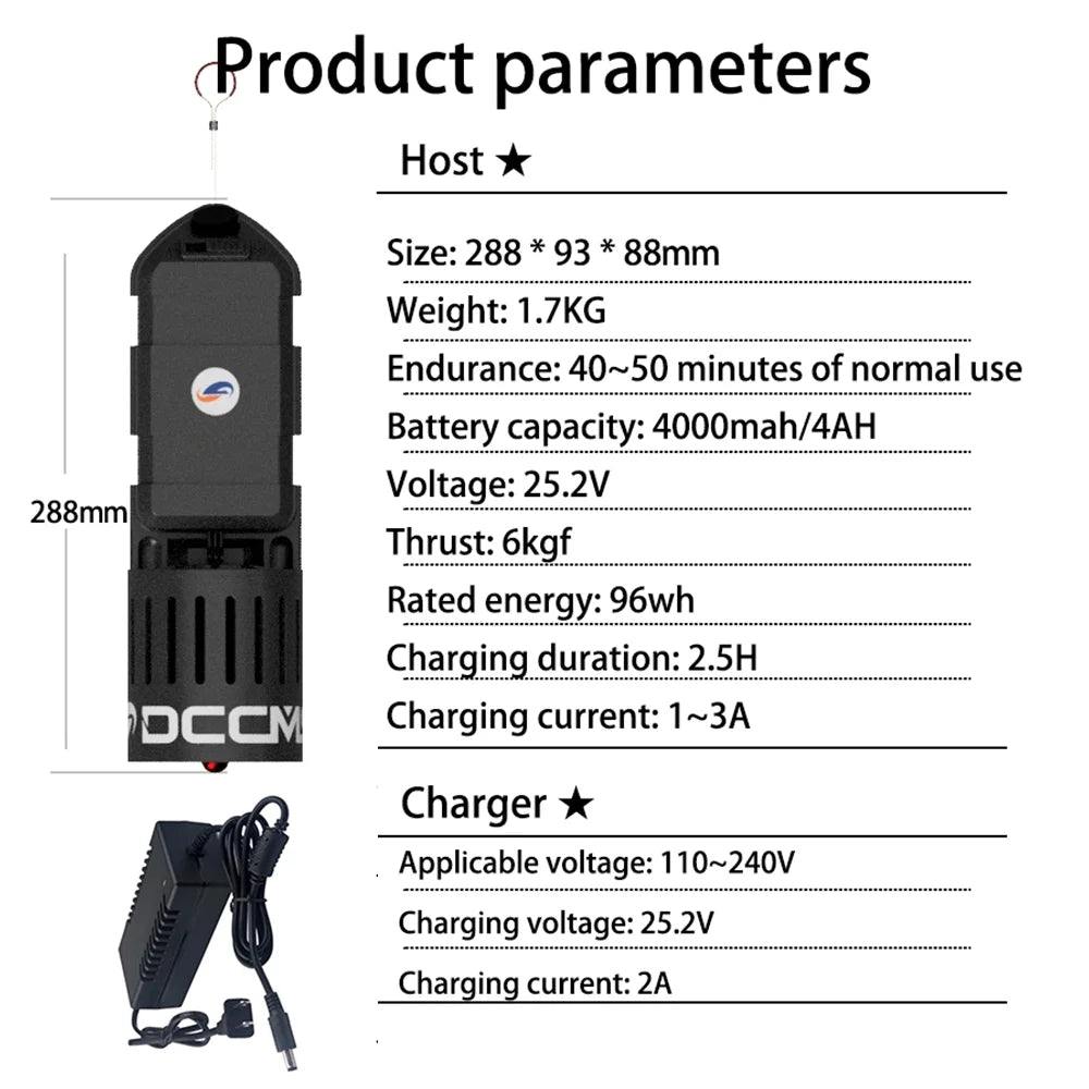 Electric Underwater Scooter 20M Waterproof H330
