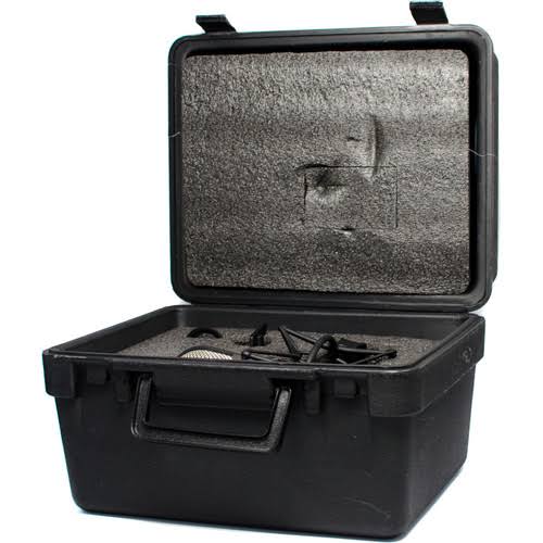 Variable-Pattern Condenser Mic with Shockmount + Pop Filter + XLR Cable B4675