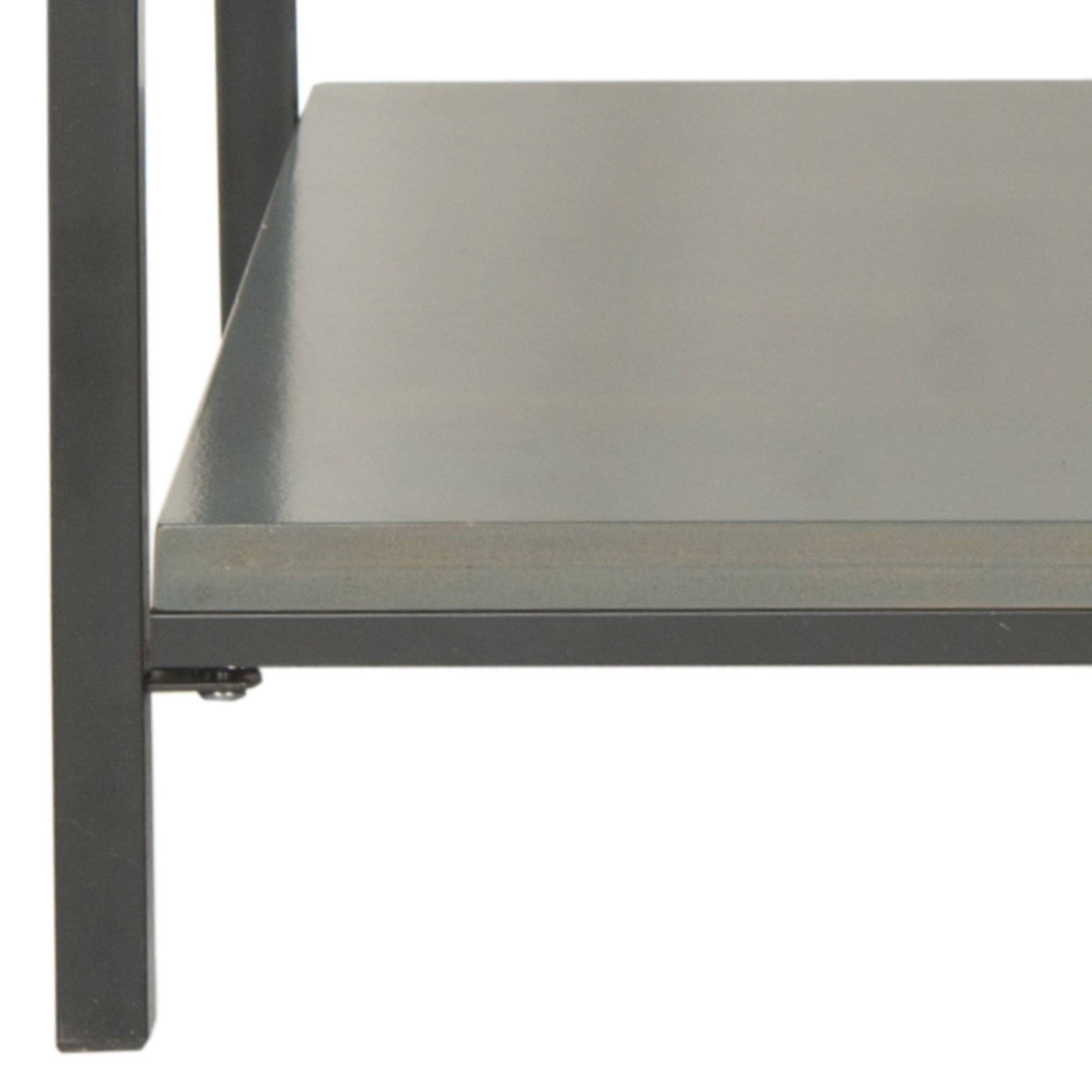 3 Tier Steel Teal Shelf Unit J659387