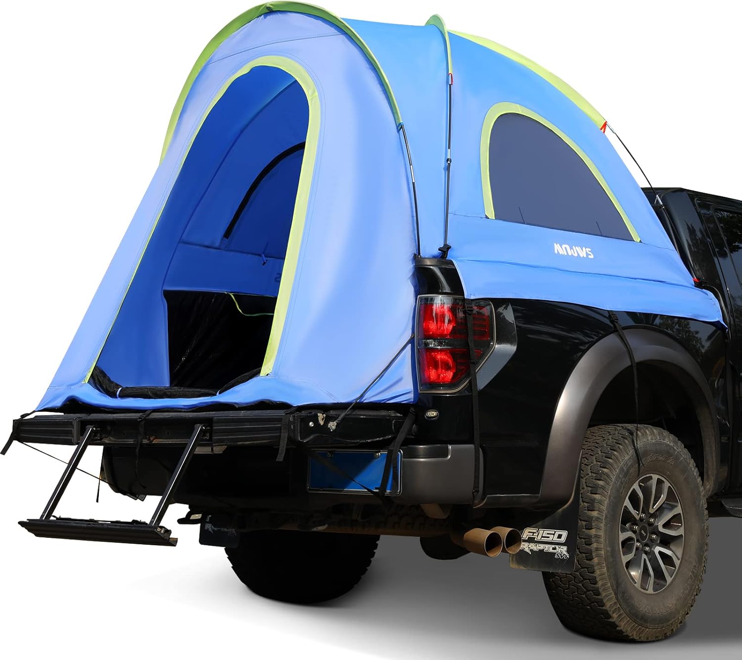 Truck Bed Tent with Rainfly for 5.5-6 FT Truck Bed - 2 Person Waterproof Double Layer Tent Y583740