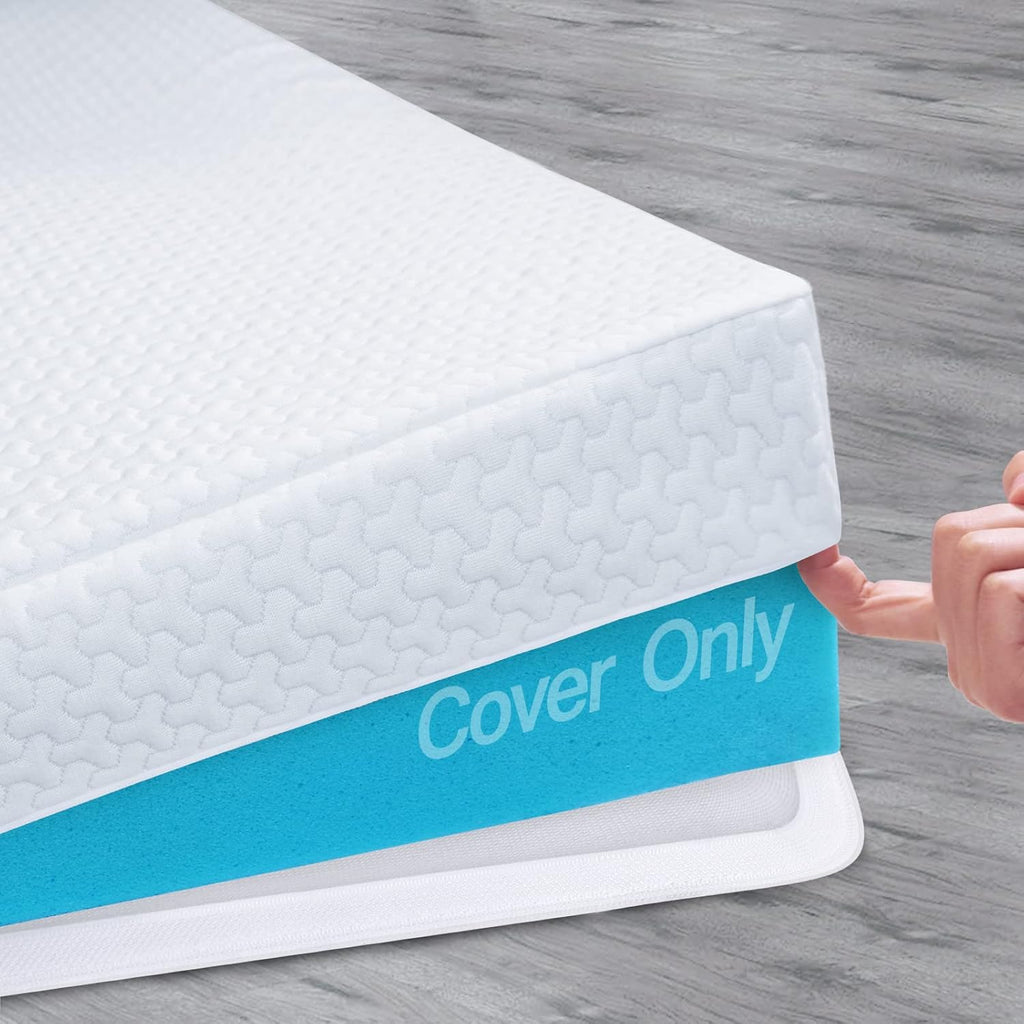 Queen Size Bamboo Rayon Zippered Mattress Protector Cover X81059