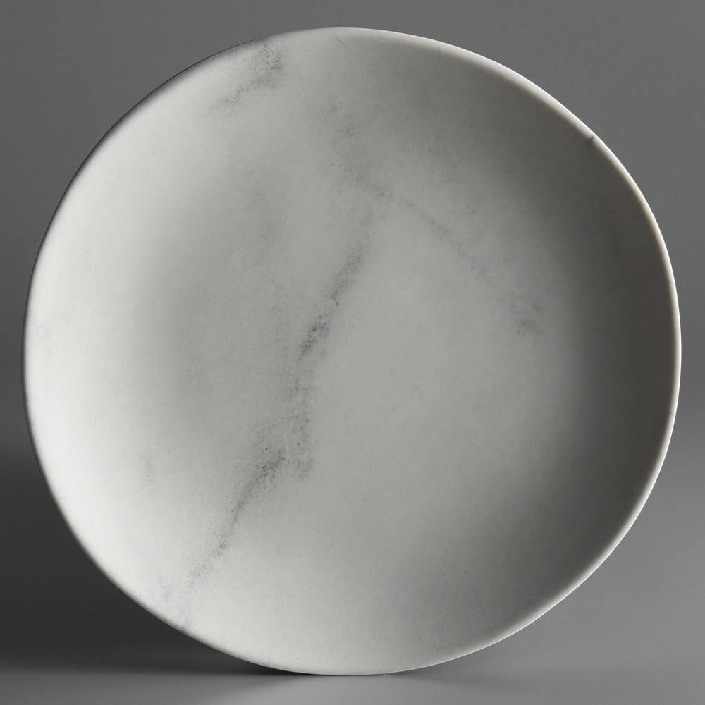 Marble Melamine Salad Plate - 12/Case R402