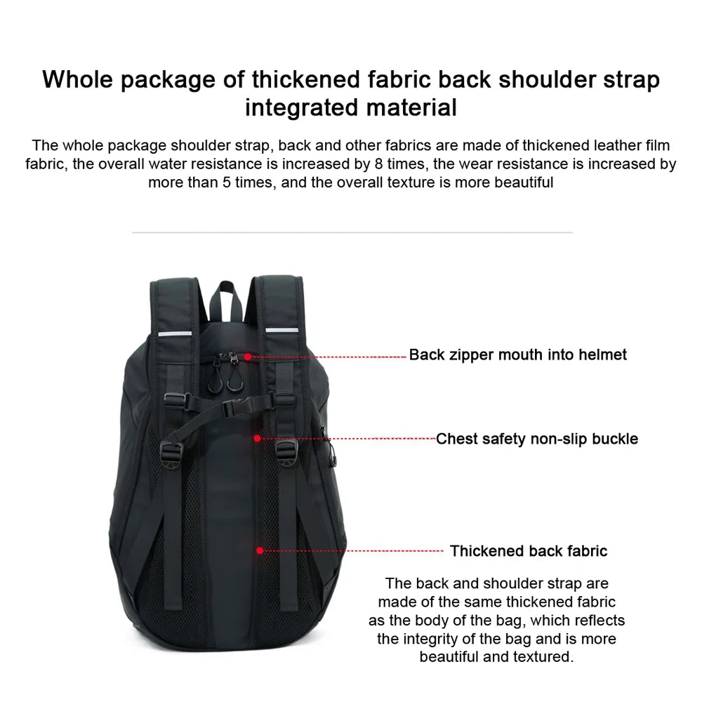 Waterproof Motorcycle Backpack Riding Bag H754548
