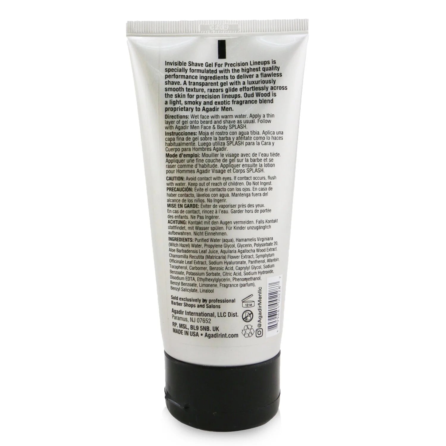 Invisible Shave Gel 473ml/16oz B8548