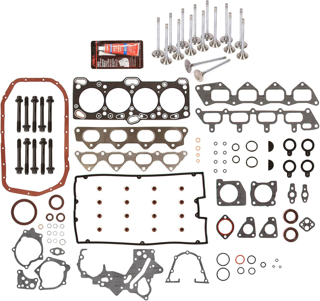 Full Gasket Set Head Bolts Intake Exhaust Valves M9005