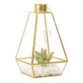 Glass and Metal Lantern L96591