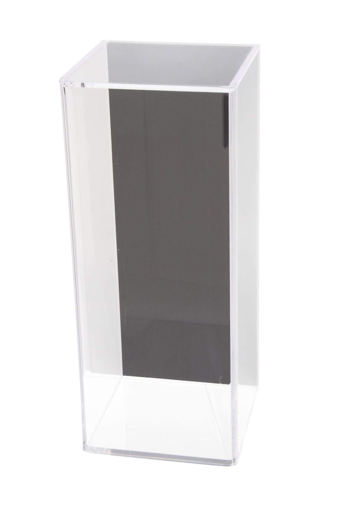 Acrylic Display Case with Black Back and Wall Mount 5.5 x 5.5 x 13.25 G772713