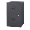 Charcoal 2-Drawer Vertical Filing Cabinet A5635