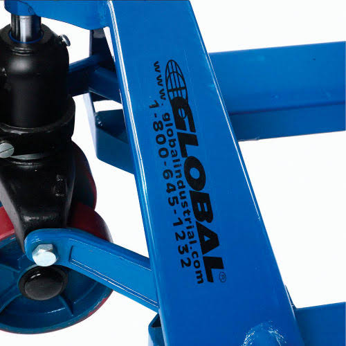 Low-Profile Narrow Fork Pallet Jack Truck 4500 lb. Capacity 21 x 42 B93136
