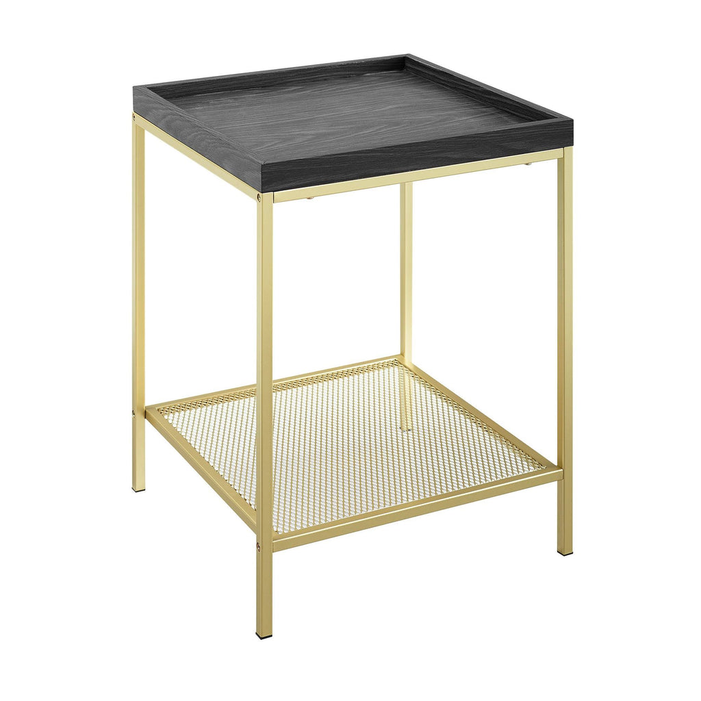 Graphite Square Side Table R163