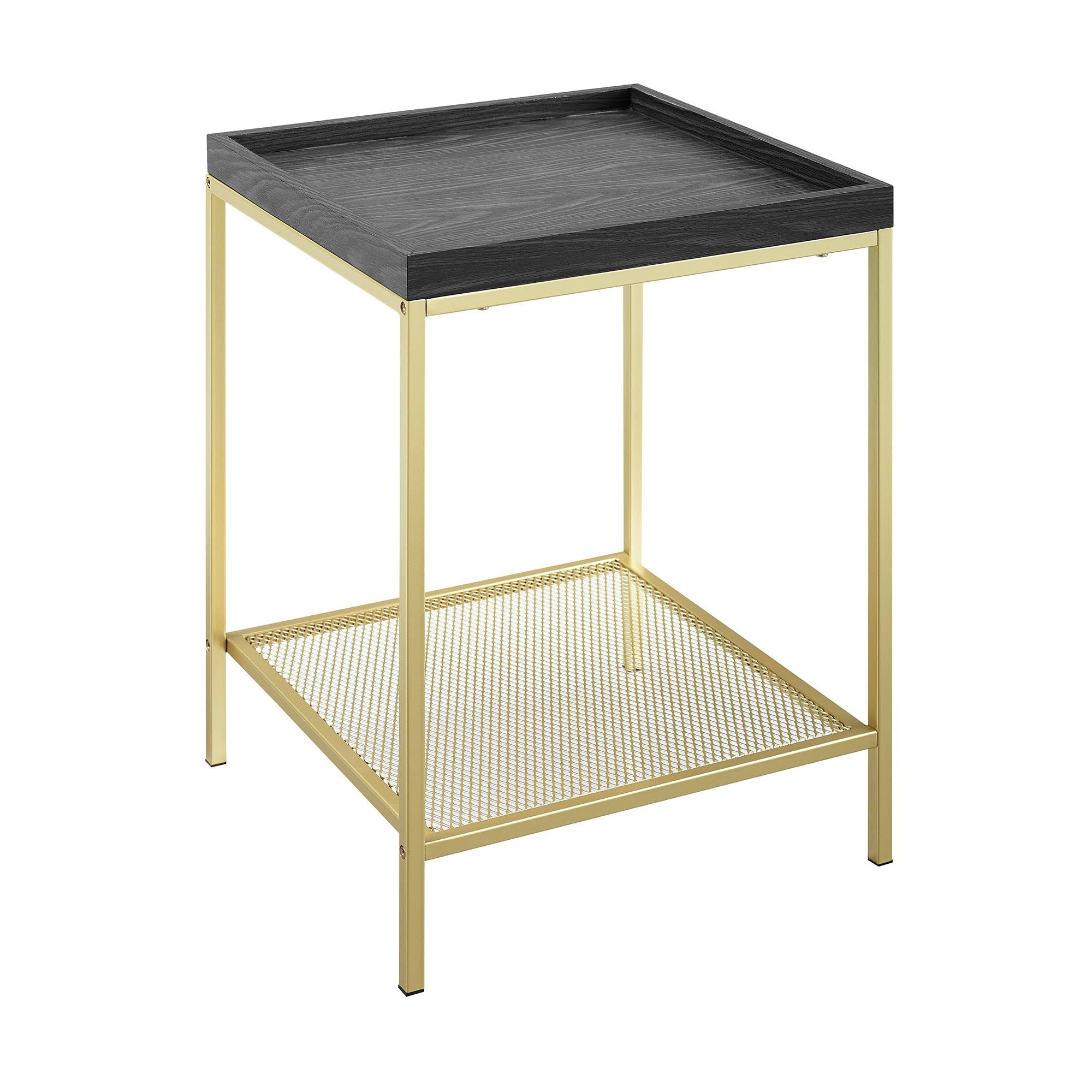 Graphite Square Side Table R163