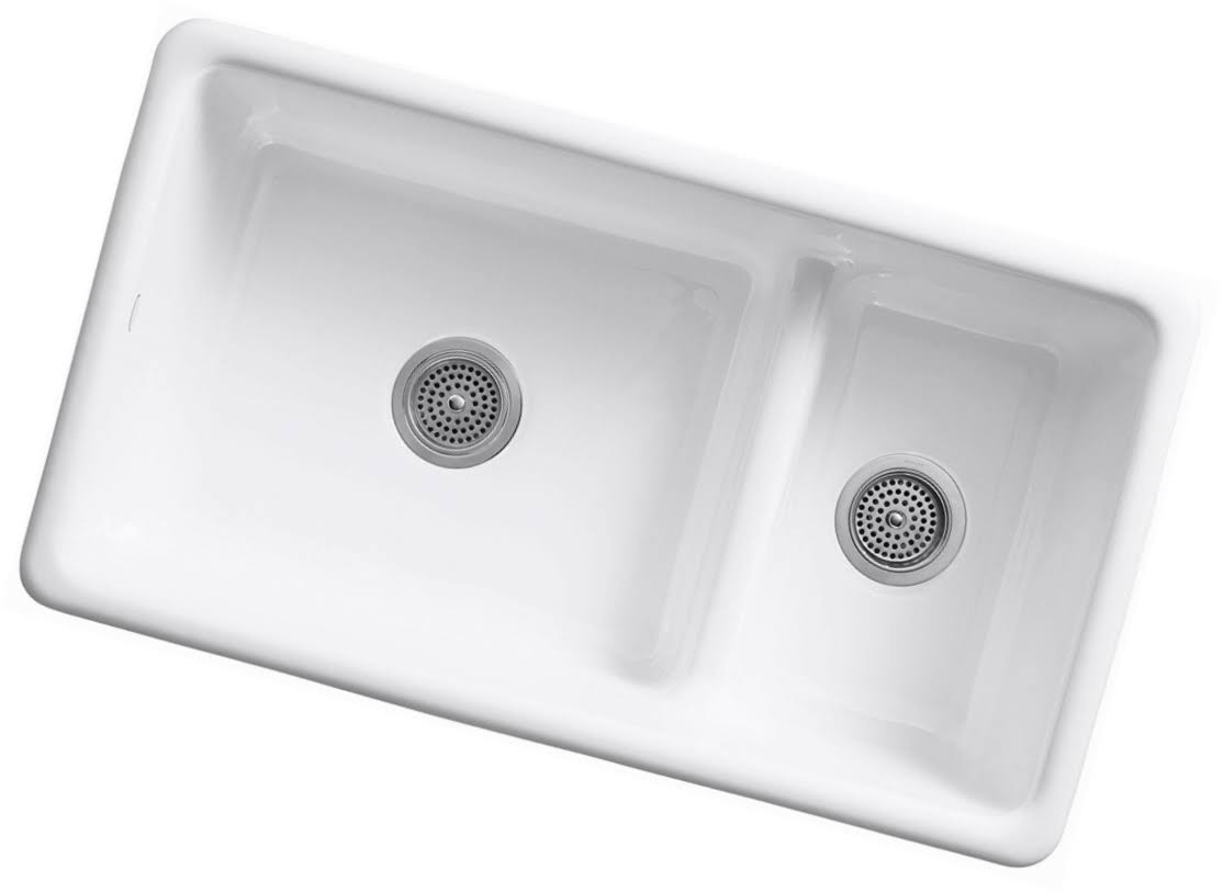 White Kitchen Sink A6250