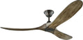 Matte Black 52 Outdoor Ceiling Fan with Remote Control A382322