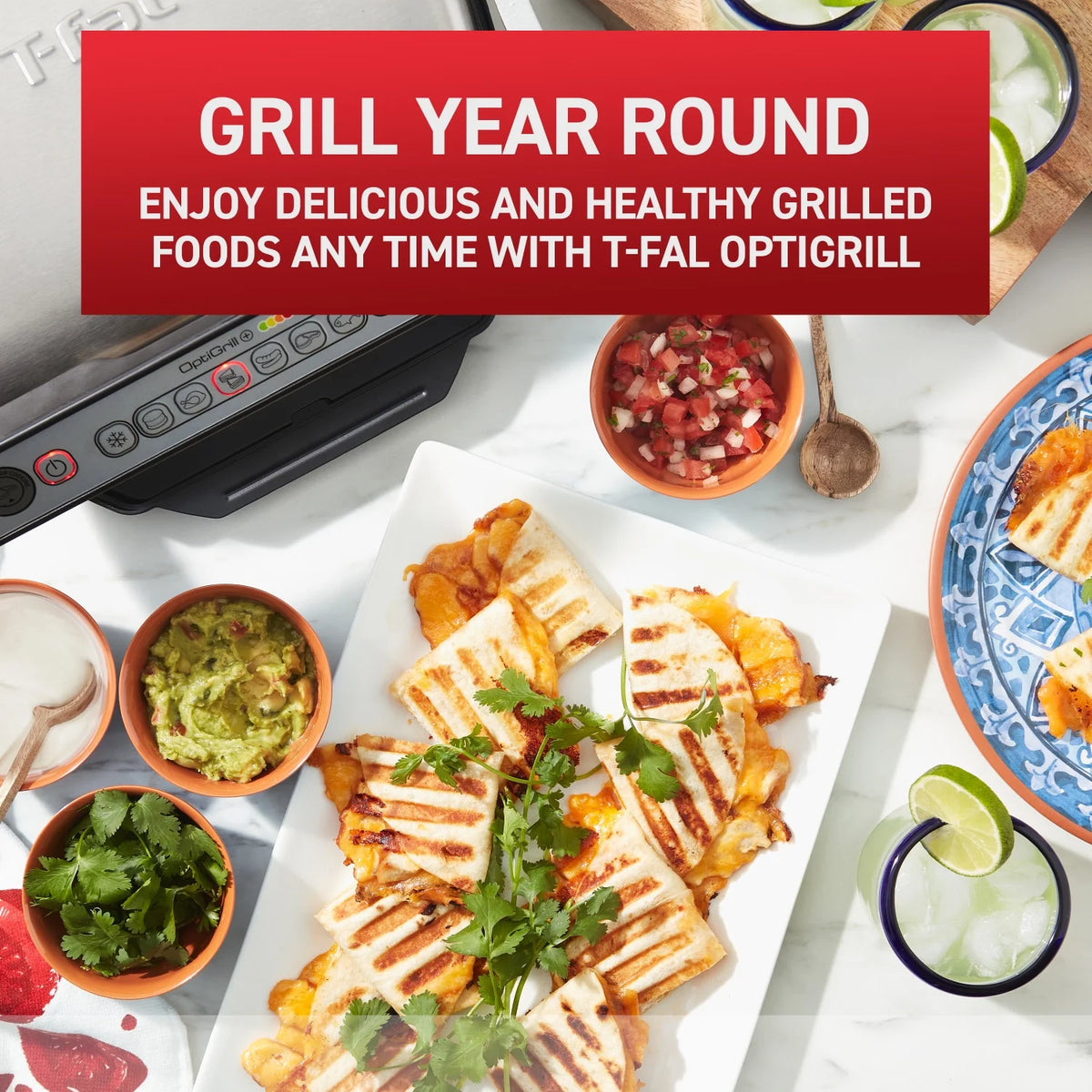 Indoor Electric Grill with Removable Nonstick Plates O7295