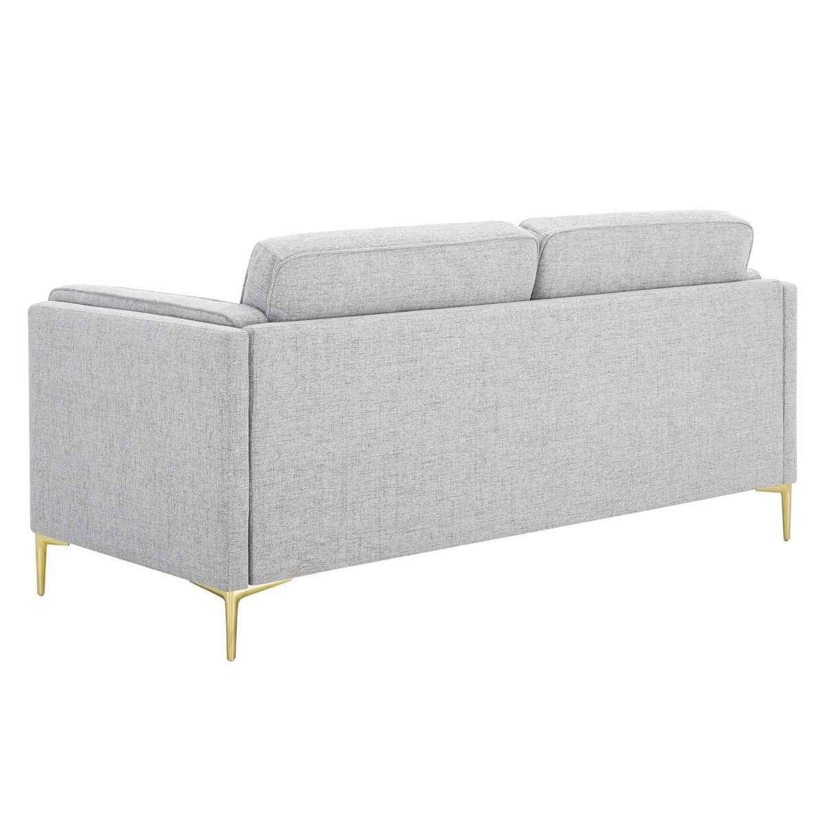 Light Grey Fabric Sofa B2819