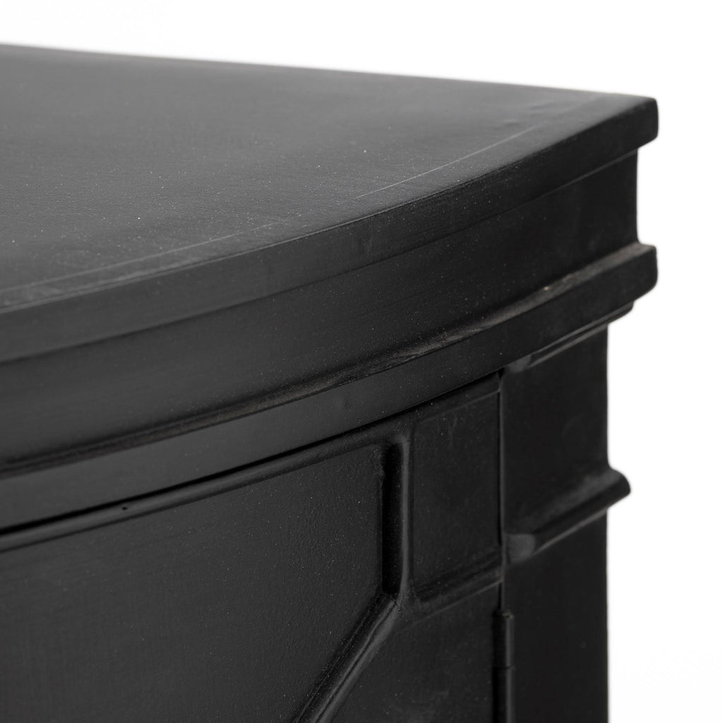 Black Wood Cabinet H30664