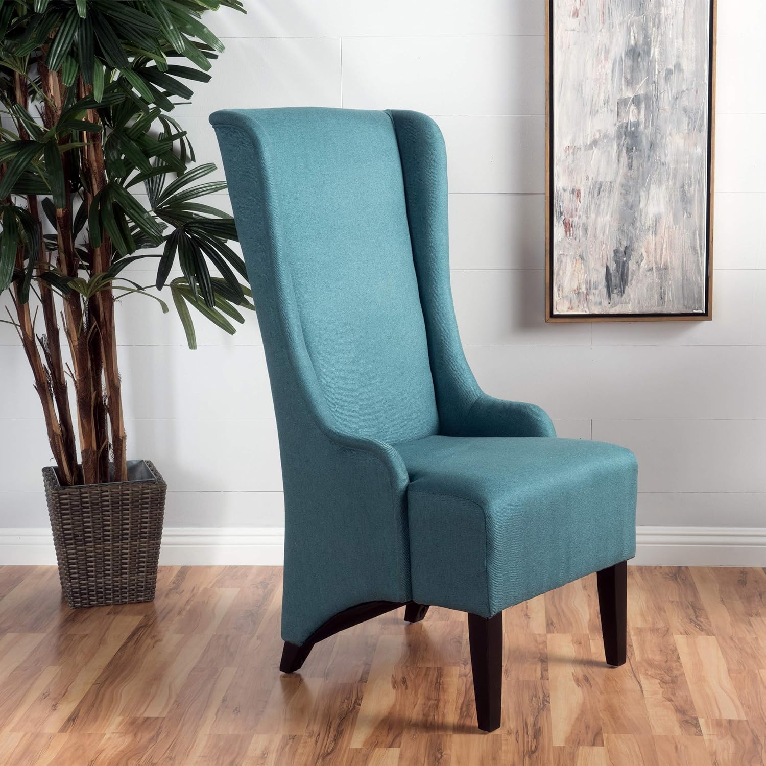 Teal Fabric Dining Chair K973315