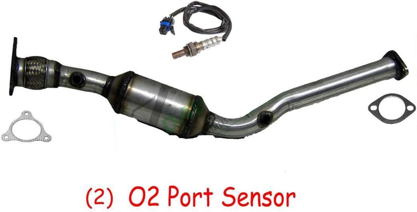 Catalytic Converter Flex Engine Pipe with Two O2 Port Q98314