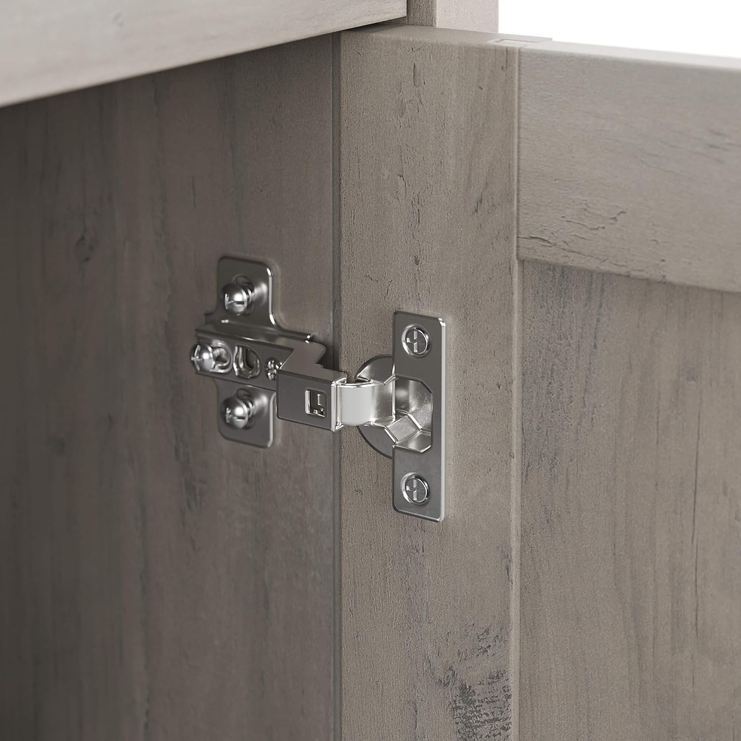 Accent Storage Cabinet with Doors, Driftwood Gray H91005