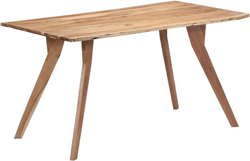 Solid Acacia Wood Dining Table A25417
