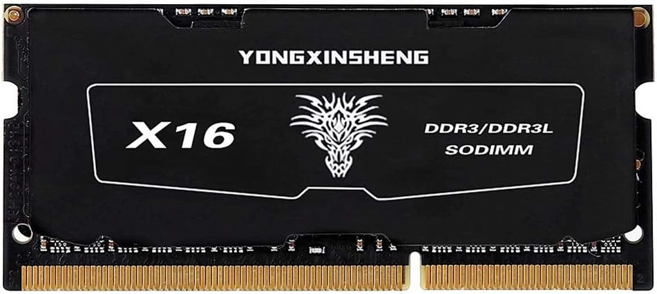 16GB Kit (2x8GB) DDR3L / DDR3 1600MHz CL11 SODIMM Laptop Memory PC3-12800 204Pin 1.35V / 1.5V 2Rx8 Dual Rank Non-ECC Unbuffered RAM Module Pack of 2 C298
