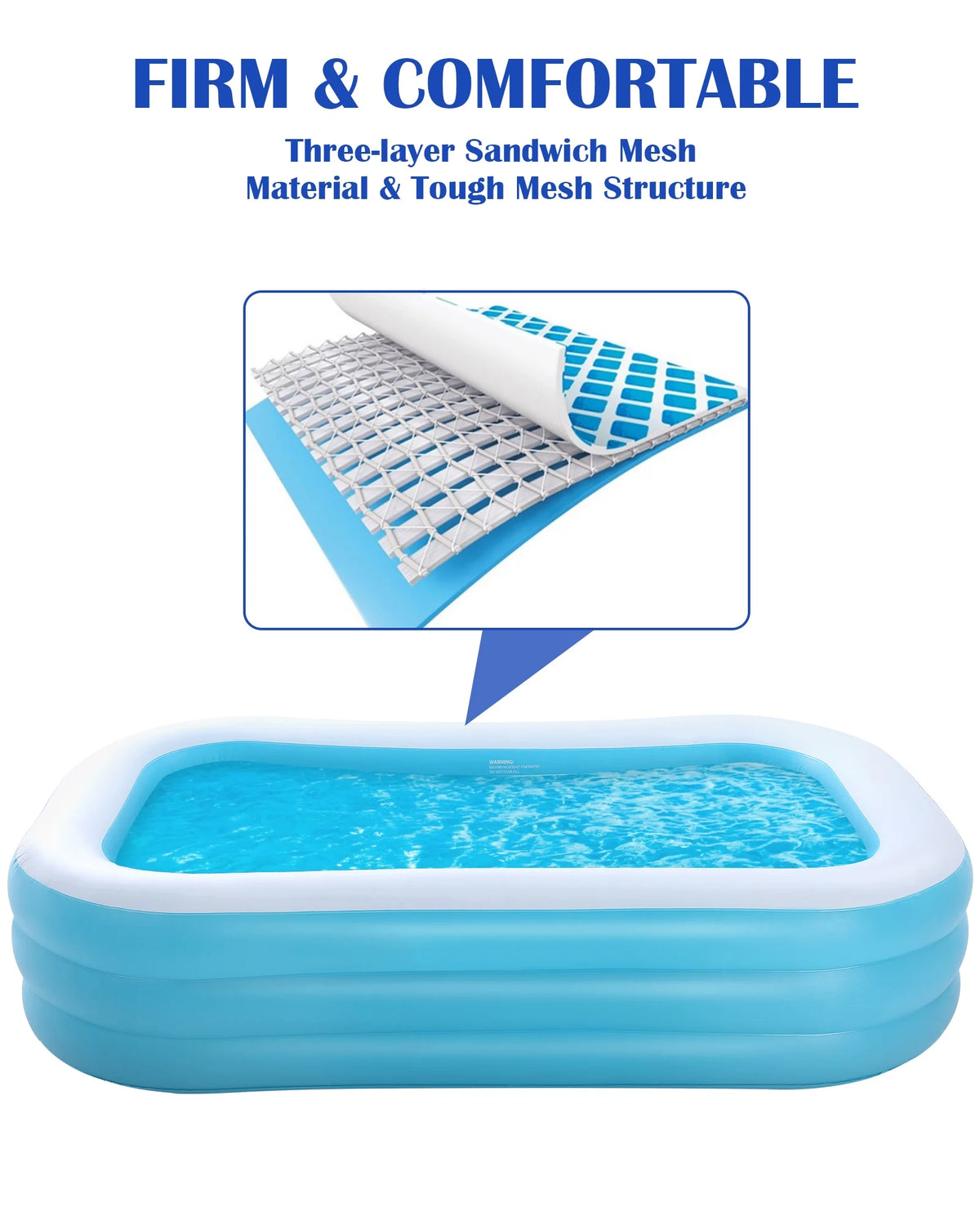 95In Inflatable Swimming Pool Y370260