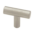 Brushed Steel Bar Cabinet Knob 24-Pack M900