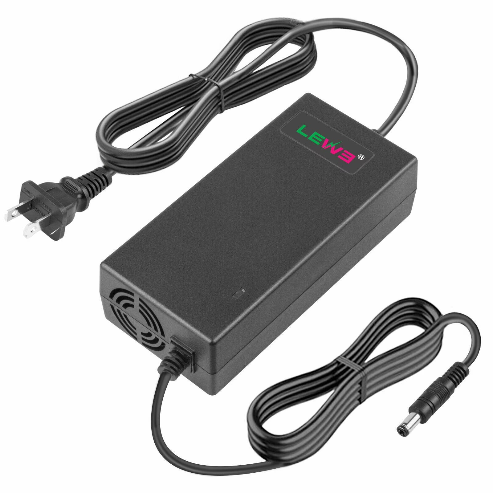 54.6V 2A Charger Adapter For 48V Li-ion Battery Ebike Electric Bike Scooter R55866
