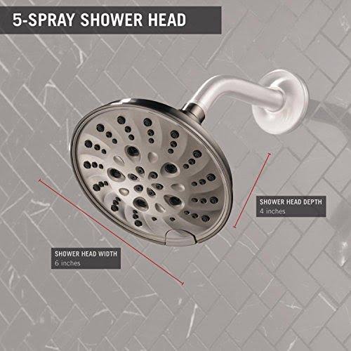 Stainless Raincan Shower Head T22959