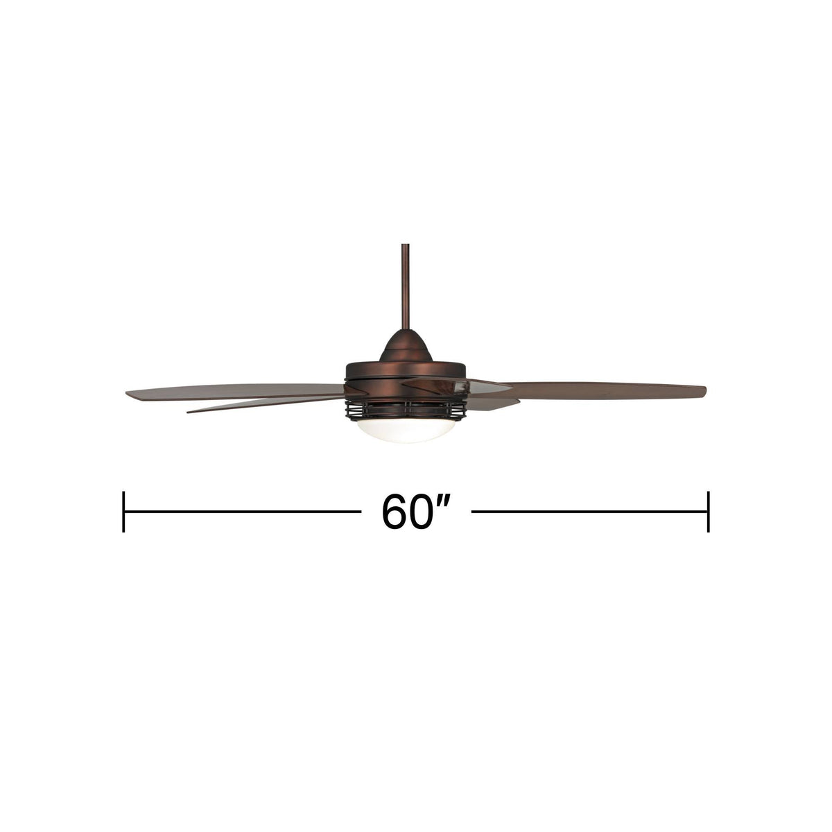 Brown Outdoor Ceiling Fan A75461