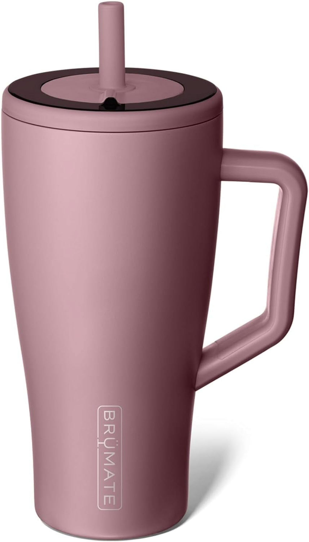 30 oz Stainless Steel Tumbler with Handle and Straw P5764