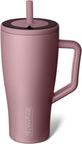 30 oz Stainless Steel Tumbler with Handle and Straw P5764