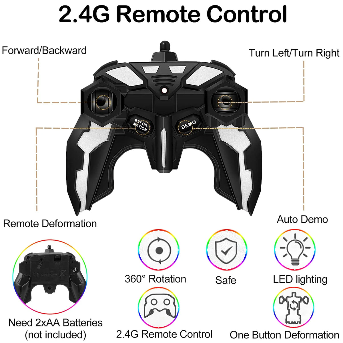 Black Remote Control Car C89233
