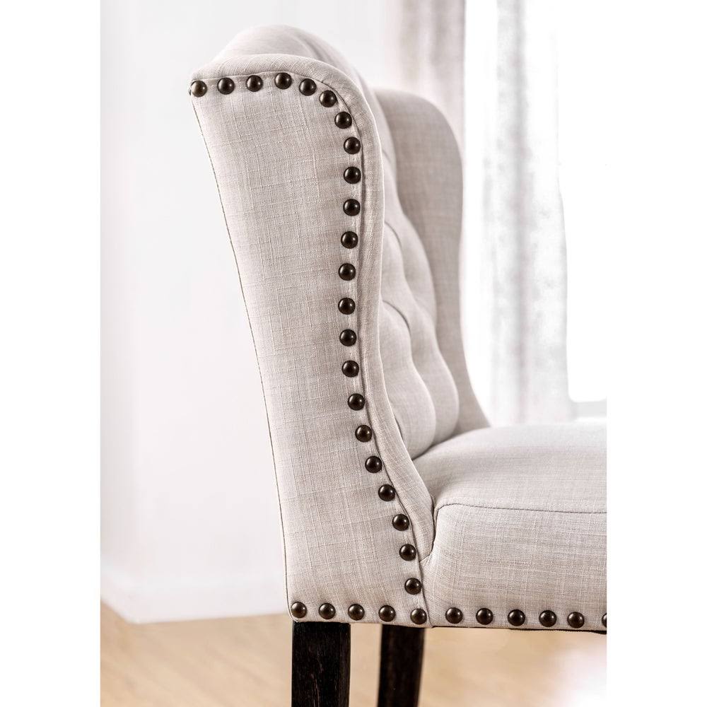 Dark Blue Counter Height Stool Set of 2 X292733