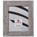 Faux Barnwood Picture Frame, Light Grey Oak, 24 x 36 inch I354670