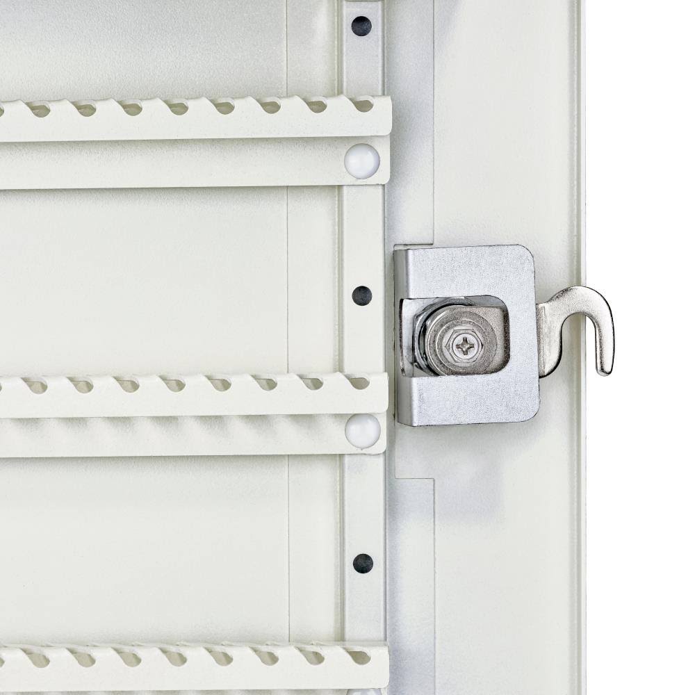 White Combination Lock Cabinet Key Safe U349748
