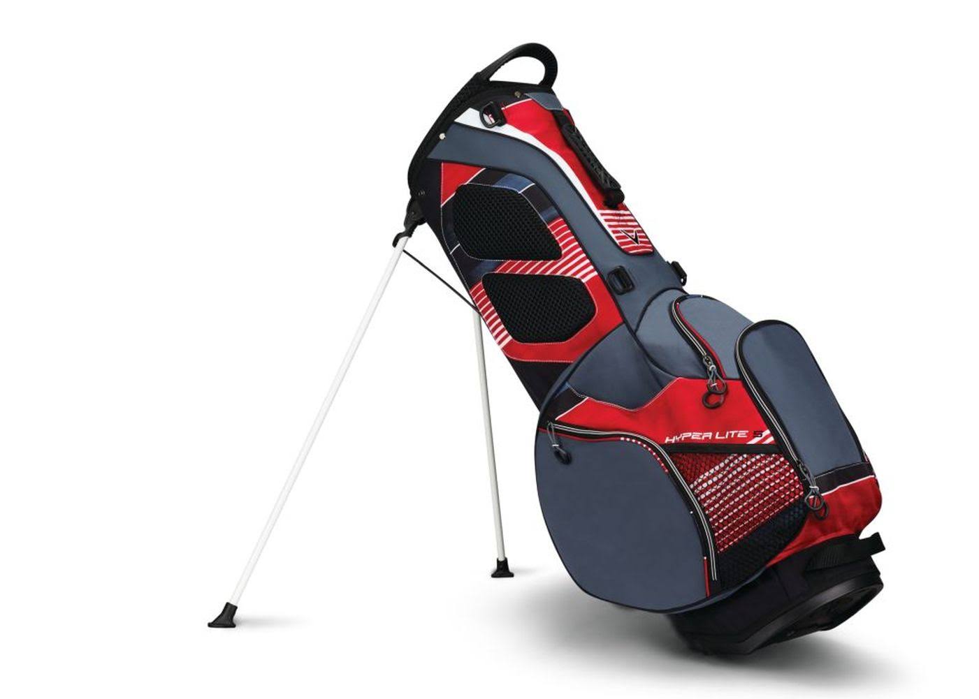Titanium Red Black Stand Bag V756