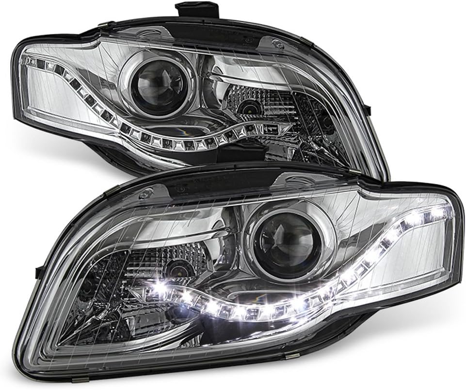 Projector Headlights for 2006-2008 Audi A4 S4 B7 K33633